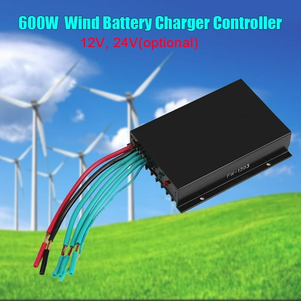 600W Wind Turbine Laderegler Windgenerator Controller Regler Wasserfest CN